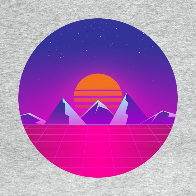 Synthwave 80's by RARA_AVIS